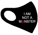 I Am Not A Monster Mask Black